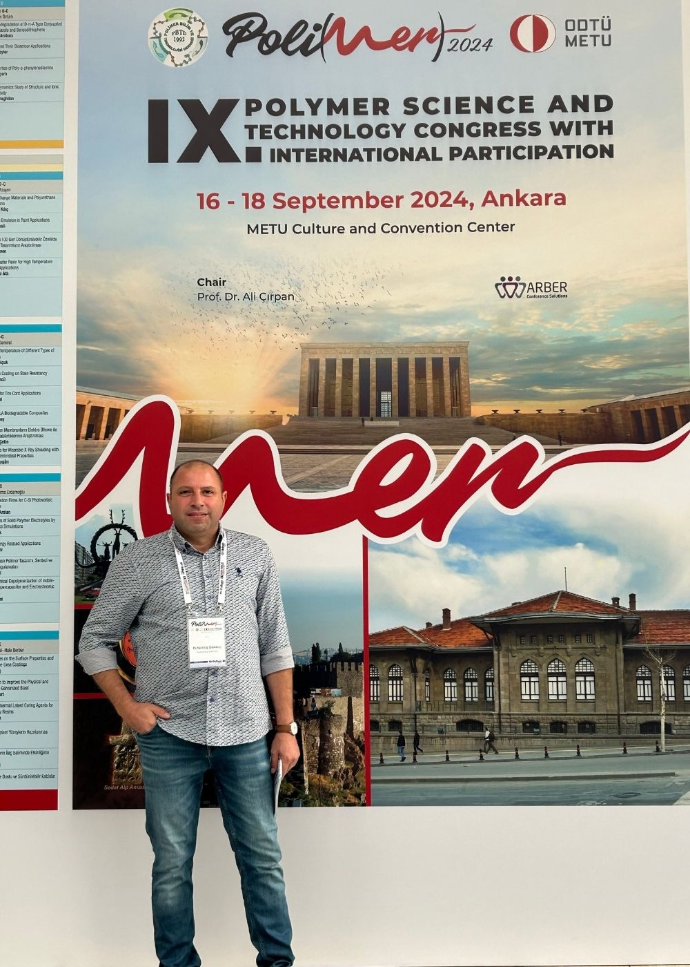 We were in IX. Polymer Congress!